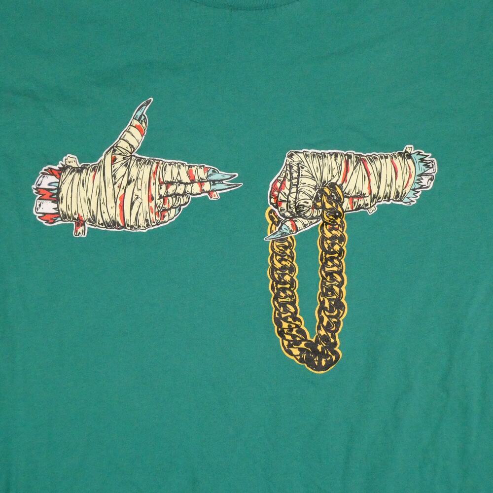 Run the Jewels Mummy Hand Shirt Men's Size M Hip Hop Band Tee